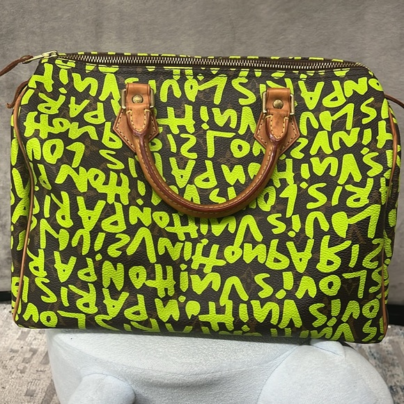 Louis Vuitton X Stephen Sprouse Monogram Graffiti Speedy 30 - Rare - Picture 10 of 13